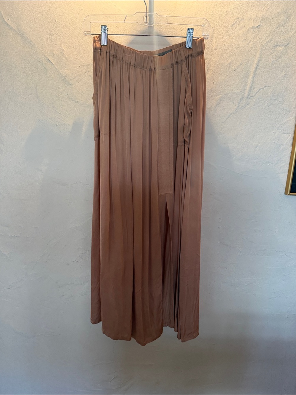 Raquel Allegra Maxi Skirt in Dusty Rose
